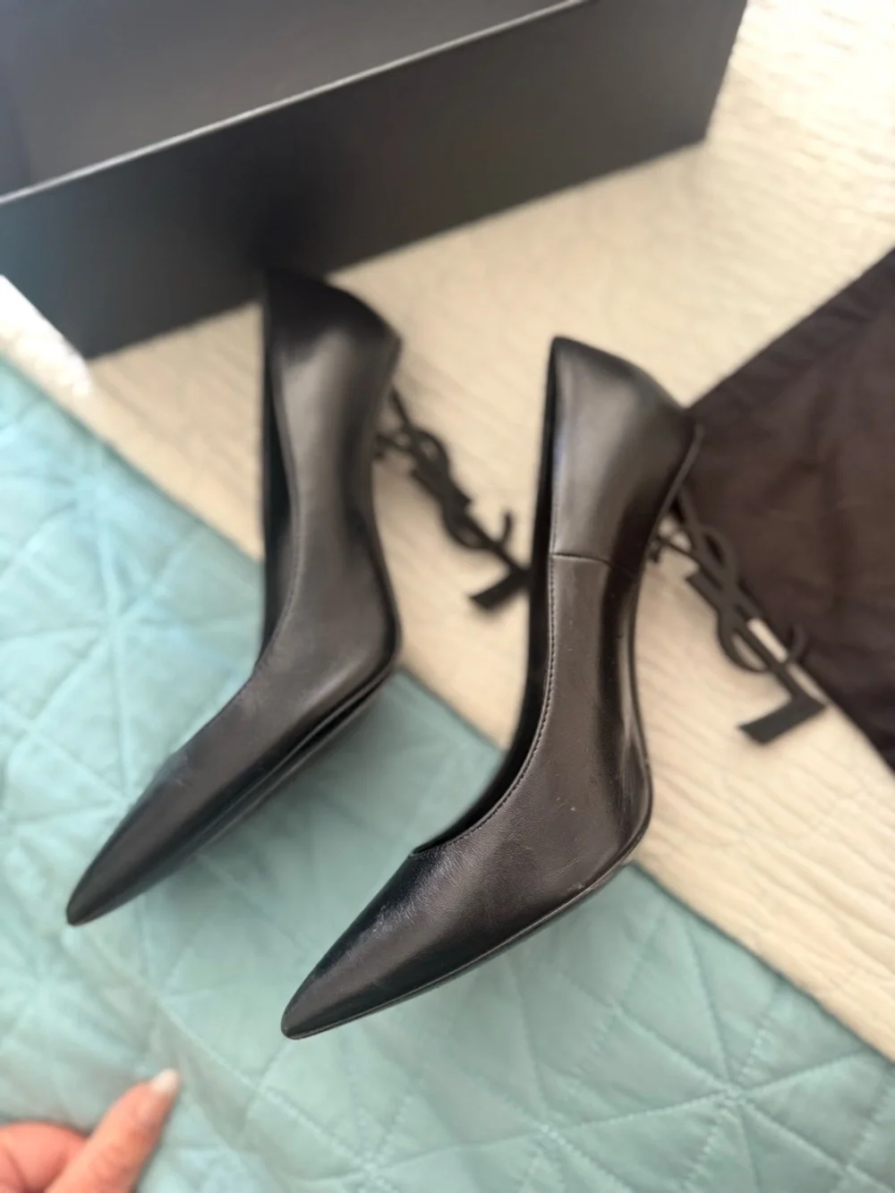 Saint Laurent Opyum 110 YSL heels size 40+ like us9 - Picture 1 of 13